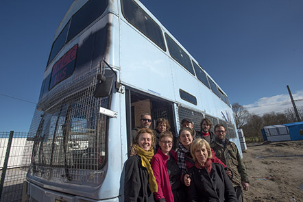 Kernow Aid Now Calais Jungle Kids’ Bus Transformation Project